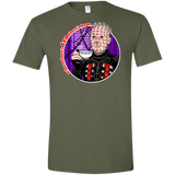 T-Shirts Military Green / S Where There's Tea Men's Semi-Fitted Softstyle