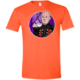 T-Shirts Orange / S Where There's Tea Men's Semi-Fitted Softstyle