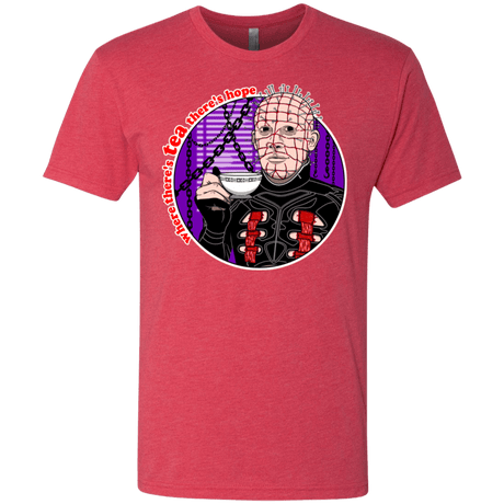 T-Shirts Vintage Red / S Where There's Tea Men's Triblend T-Shirt