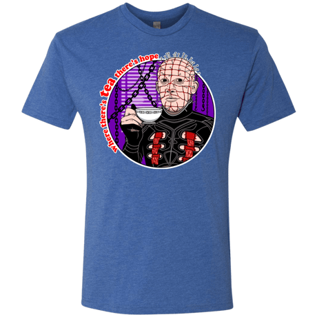 T-Shirts Vintage Royal / S Where There's Tea Men's Triblend T-Shirt
