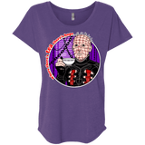 T-Shirts Purple Rush / X-Small Where There's Tea Triblend Dolman Sleeve