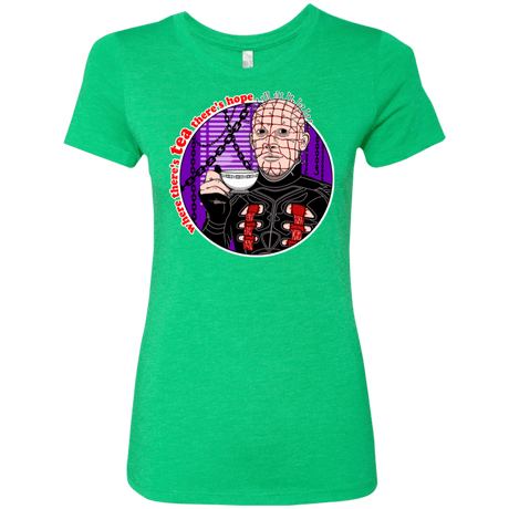 T-Shirts Envy / S Where There's Tea Women's Triblend T-Shirt