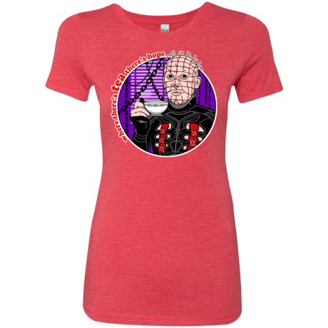 T-Shirts Vintage Red / S Where There's Tea Women's Triblend T-Shirt
