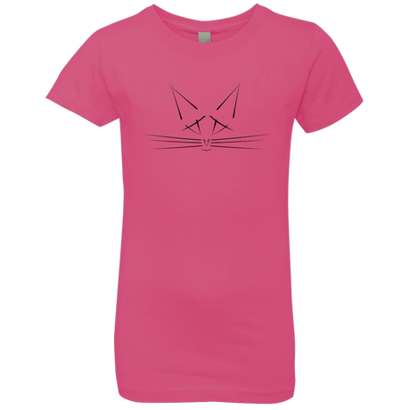 T-Shirts Hot Pink / YXS Whiskers Girls Premium T-Shirt