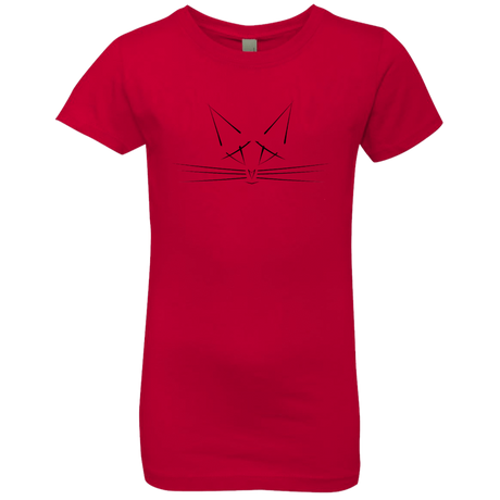 T-Shirts Red / YXS Whiskers Girls Premium T-Shirt