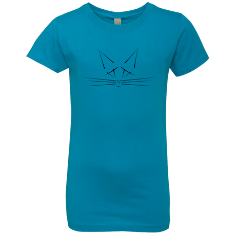T-Shirts Turquoise / YXS Whiskers Girls Premium T-Shirt