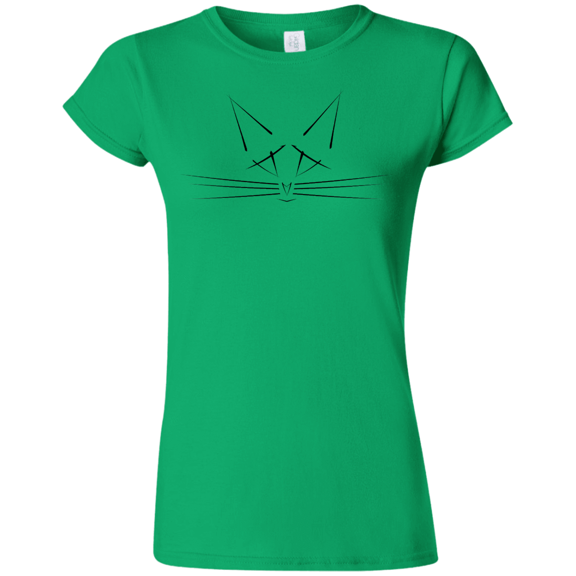 T-Shirts Irish Green / S Whiskers Junior Slimmer-Fit T-Shirt