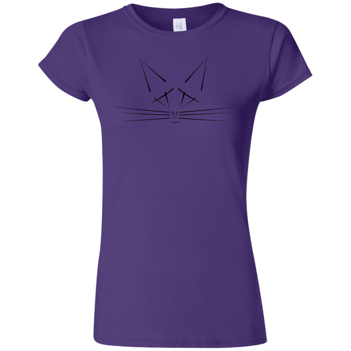 T-Shirts Purple / S Whiskers Junior Slimmer-Fit T-Shirt