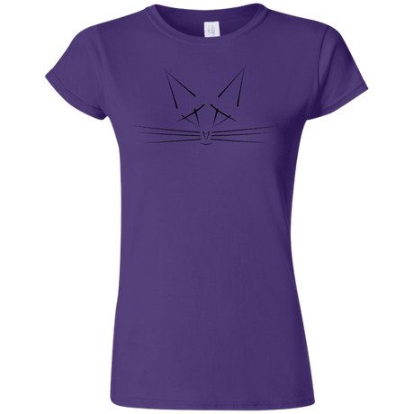 T-Shirts Purple / S Whiskers Junior Slimmer-Fit T-Shirt