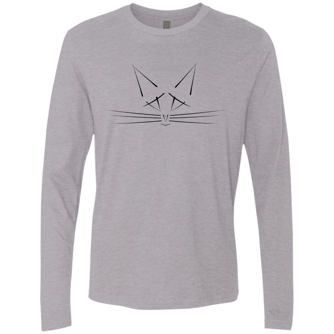 Whiskers Men's Premium Long Sleeve