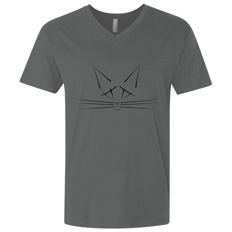 T-Shirts Heavy Metal / X-Small Whiskers Men's Premium V-Neck