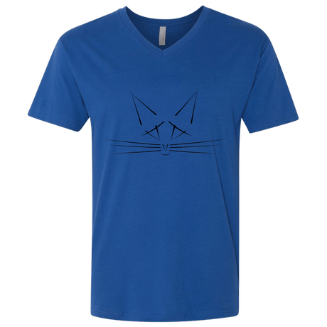 T-Shirts Royal / X-Small Whiskers Men's Premium V-Neck