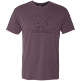 T-Shirts Vintage Purple / S Whiskers Men's Triblend T-Shirt