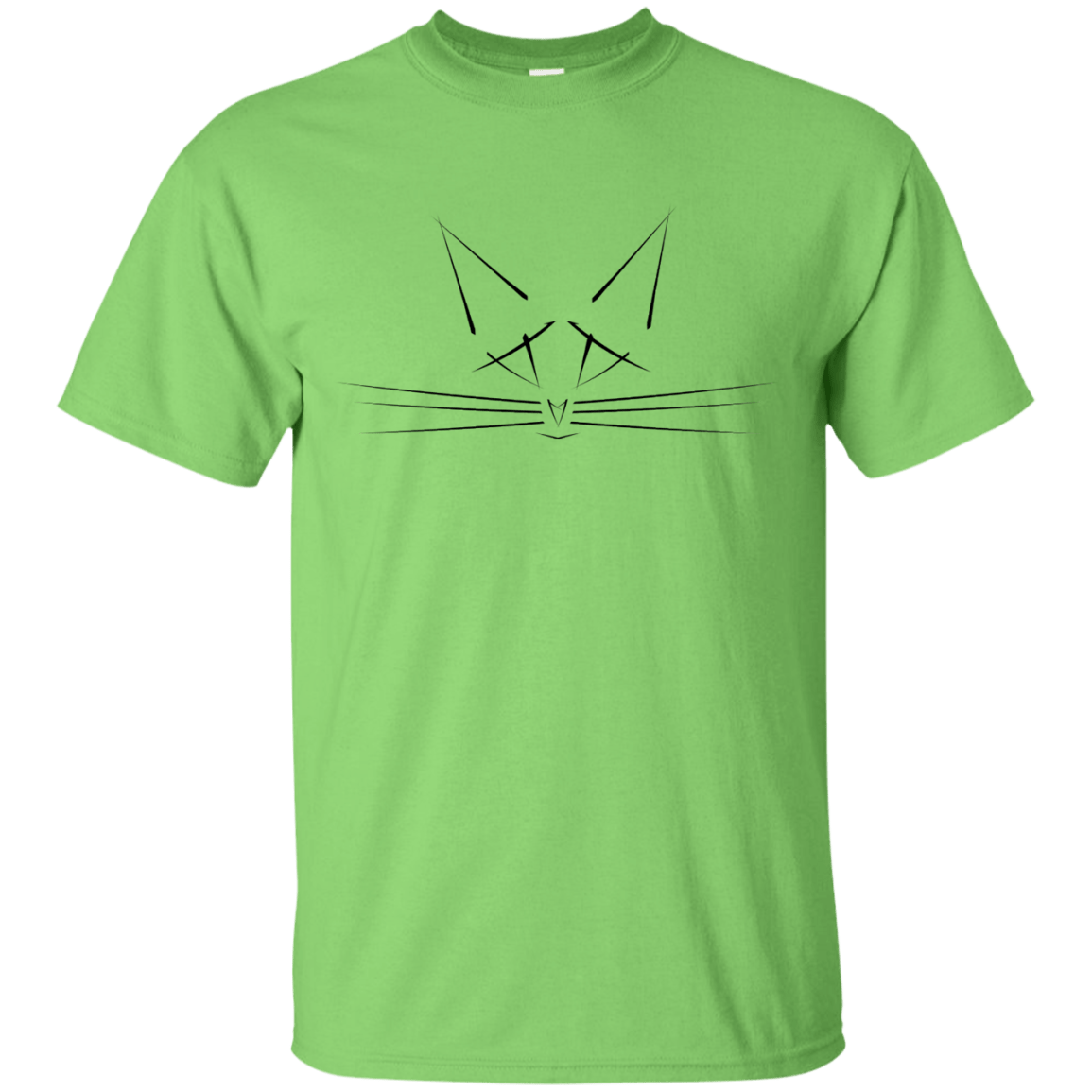 T-Shirts Lime / S Whiskers T-Shirt