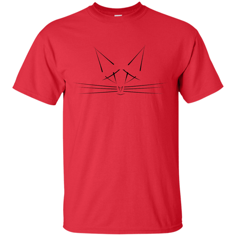 T-Shirts Red / S Whiskers T-Shirt