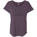 Whiskers Triblend Dolman Sleeve