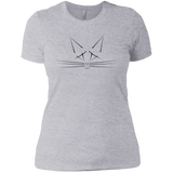 T-Shirts Heather Grey / X-Small Whiskers Women's Premium T-Shirt
