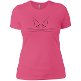 T-Shirts Hot Pink / X-Small Whiskers Women's Premium T-Shirt