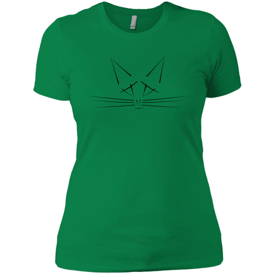 T-Shirts Kelly Green / X-Small Whiskers Women's Premium T-Shirt