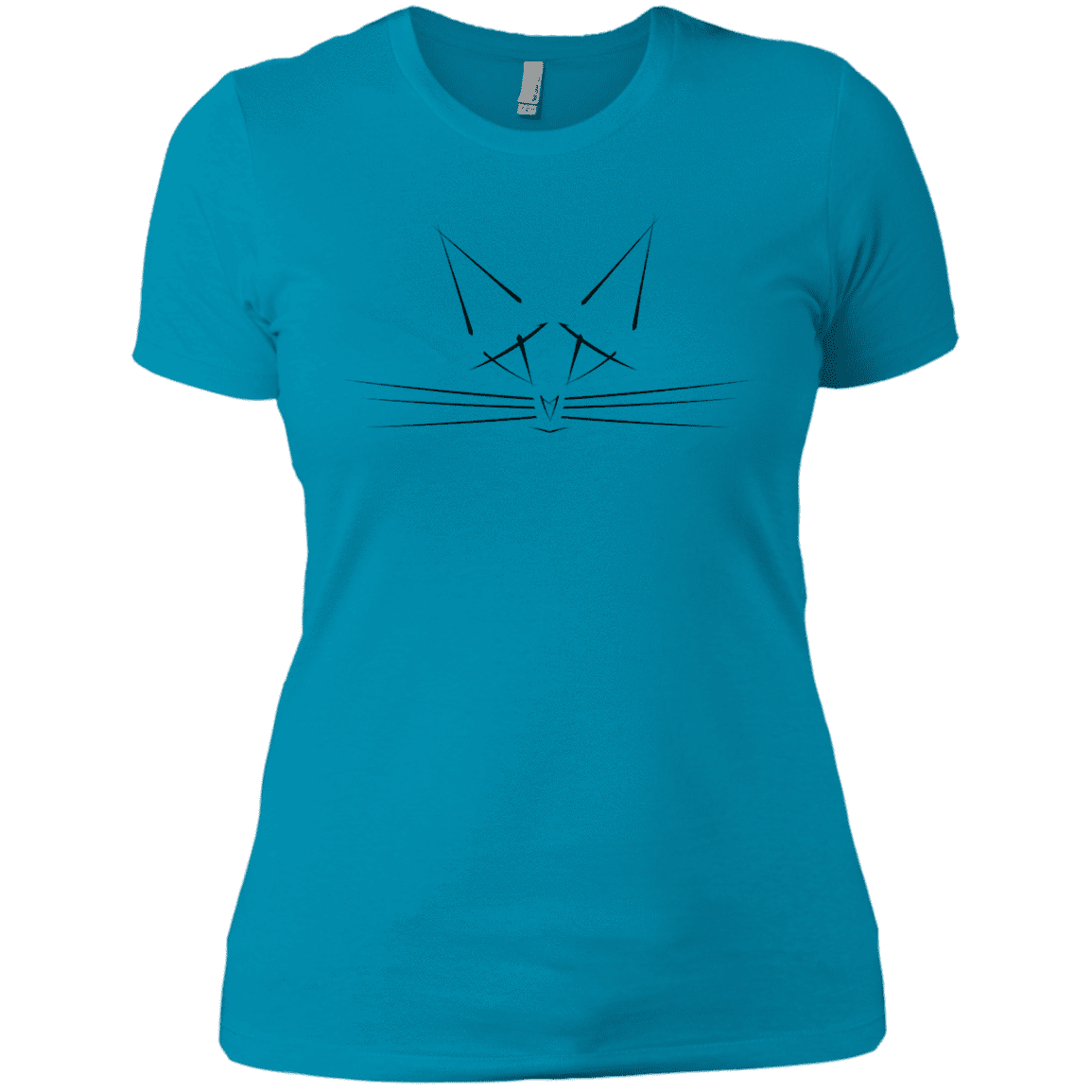 T-Shirts Turquoise / X-Small Whiskers Women's Premium T-Shirt