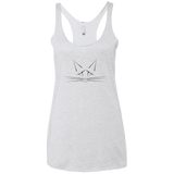 Whiskers Women's Triblend Racerback Tank