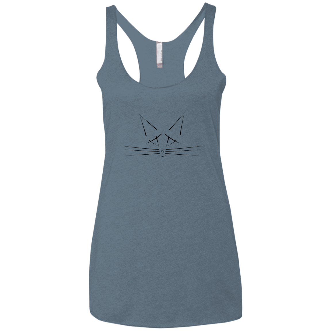Whiskers Women's Triblend Racerback Tank