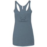 Whiskers Women's Triblend Racerback Tank