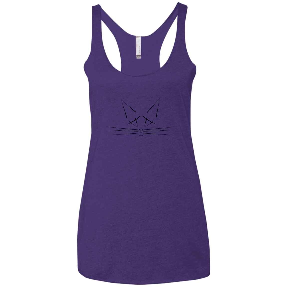 Whiskers Women's Triblend Racerback Tank