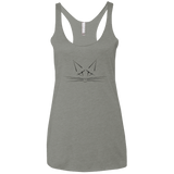 Whiskers Women's Triblend Racerback Tank