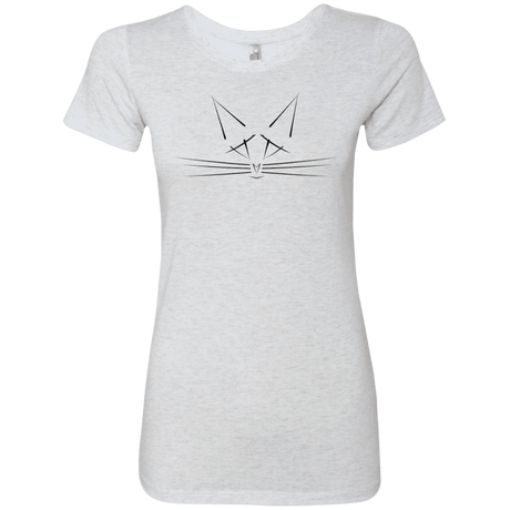 T-Shirts Heather White / S Whiskers Women's Triblend T-Shirt