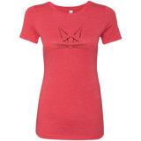 T-Shirts Vintage Red / S Whiskers Women's Triblend T-Shirt