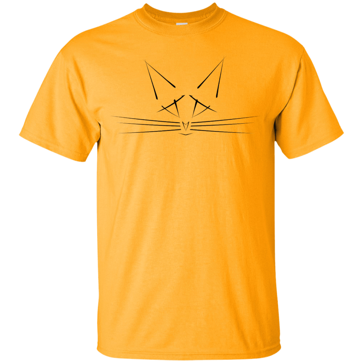 T-Shirts Gold / YXS Whiskers Youth T-Shirt