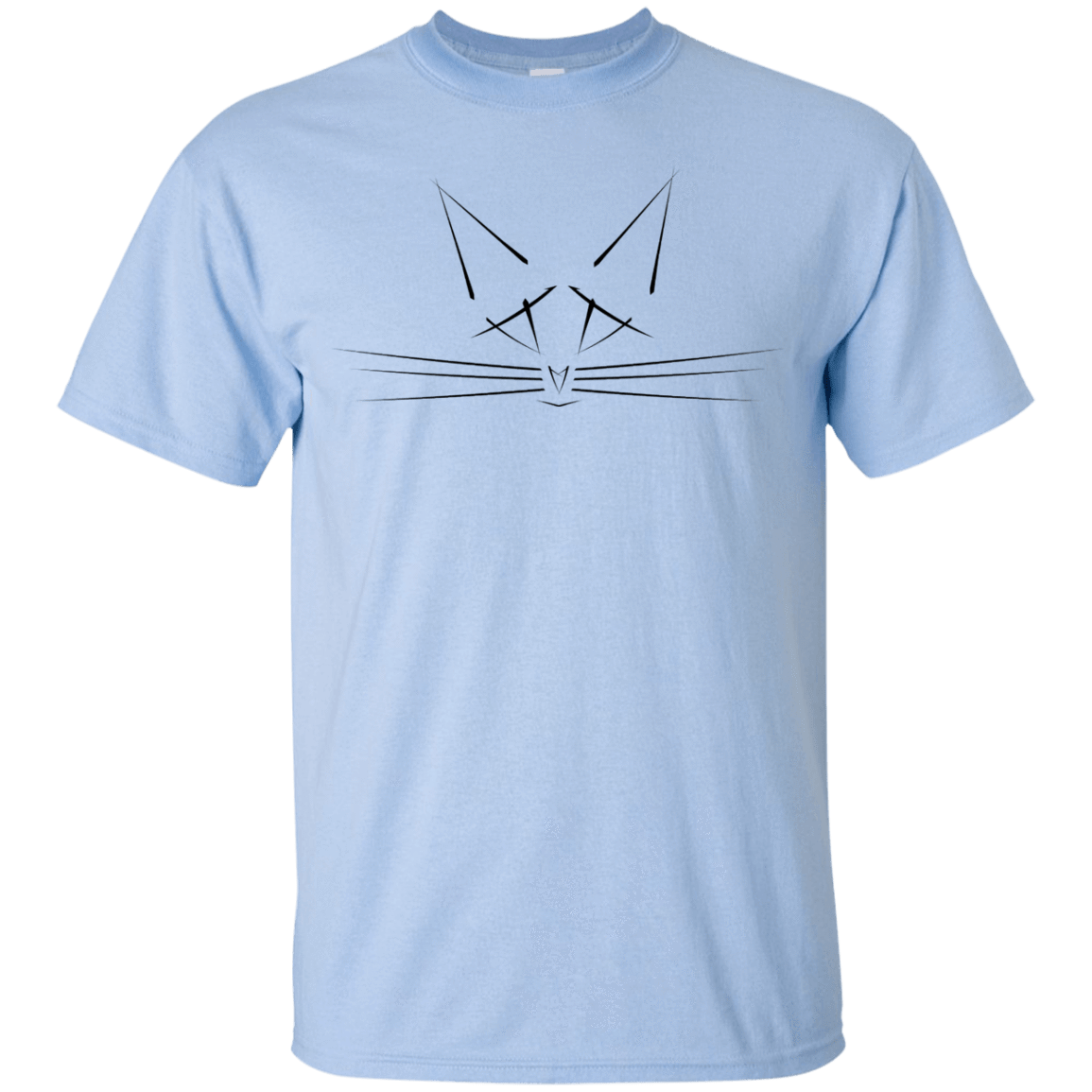 T-Shirts Light Blue / YXS Whiskers Youth T-Shirt