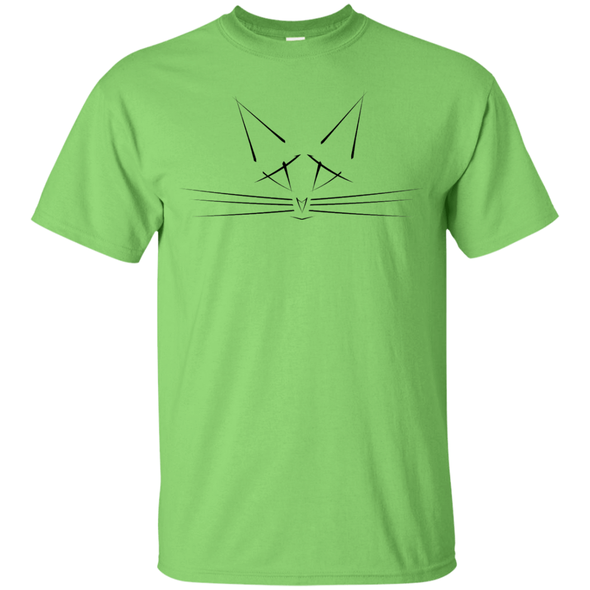 T-Shirts Lime / YXS Whiskers Youth T-Shirt