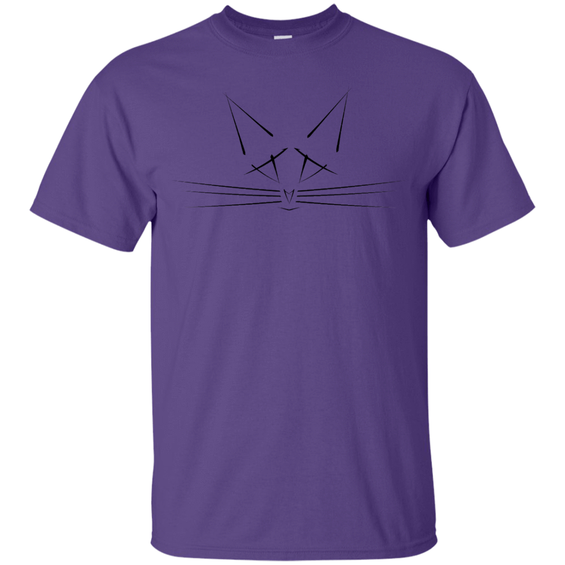 T-Shirts Purple / YXS Whiskers Youth T-Shirt