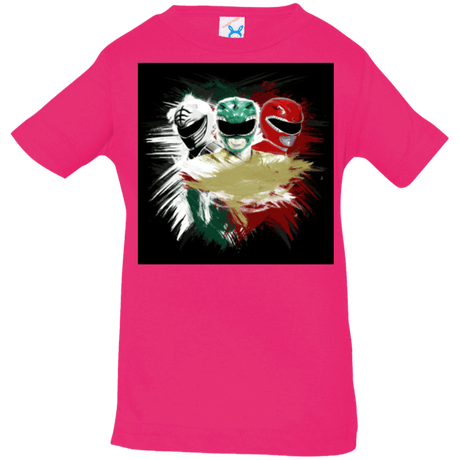 T-Shirts Hot Pink / 6 Months White Green Red Infant Premium T-Shirt