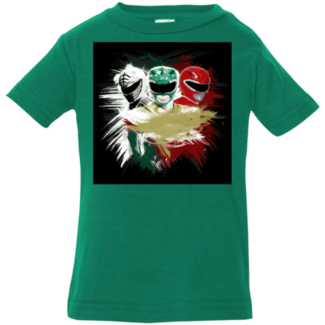 T-Shirts Kelly / 6 Months White Green Red Infant Premium T-Shirt
