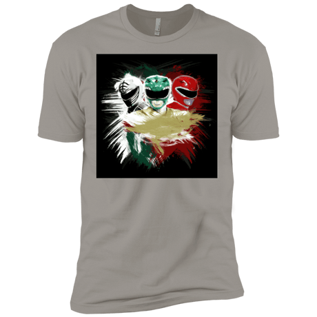 T-Shirts Light Grey / X-Small White Green Red Men's Premium T-Shirt