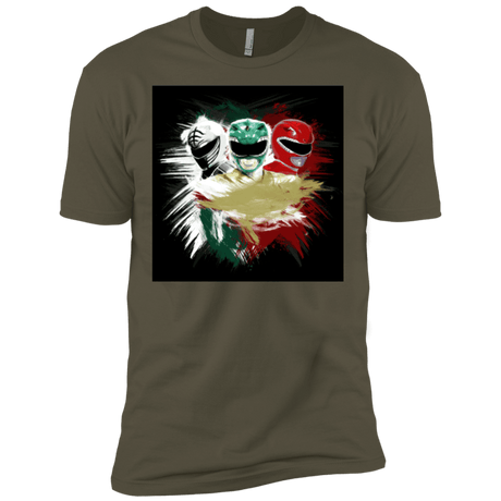 T-Shirts Military Green / X-Small White Green Red Men's Premium T-Shirt