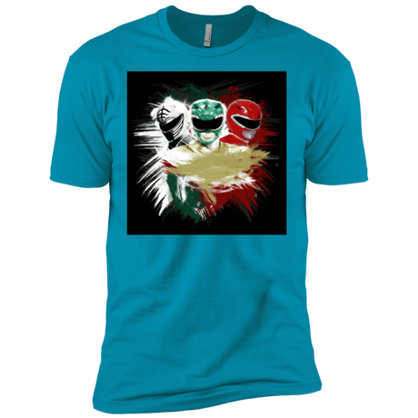 T-Shirts Turquoise / X-Small White Green Red Men's Premium T-Shirt