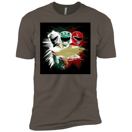 T-Shirts Warm Grey / X-Small White Green Red Men's Premium T-Shirt