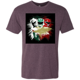 T-Shirts Vintage Purple / Small White Green Red Men's Triblend T-Shirt