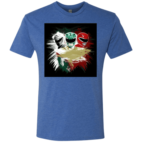 T-Shirts Vintage Royal / Small White Green Red Men's Triblend T-Shirt