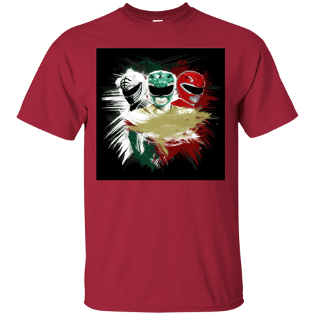 T-Shirts Cardinal / Small White Green Red T-Shirt