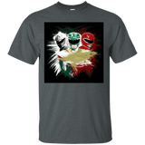 T-Shirts Dark Heather / Small White Green Red T-Shirt