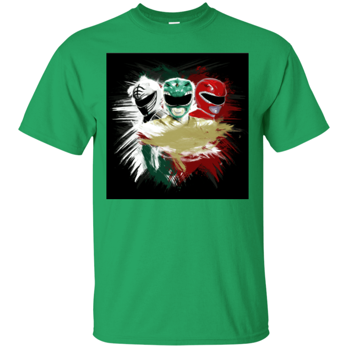 T-Shirts Irish Green / Small White Green Red T-Shirt