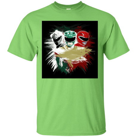 T-Shirts Lime / Small White Green Red T-Shirt