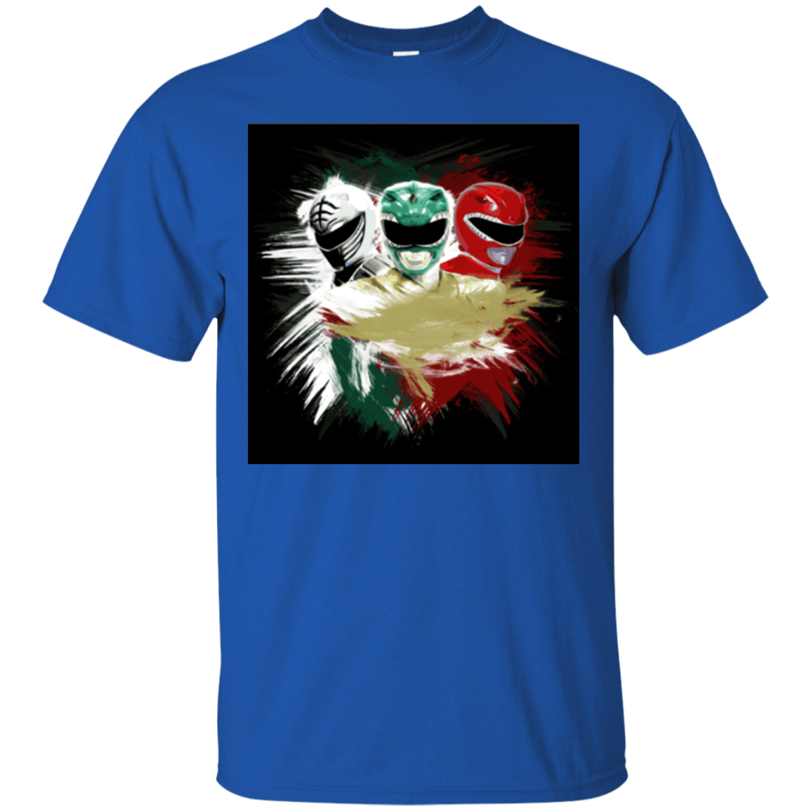 T-Shirts Royal / Small White Green Red T-Shirt