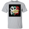 T-Shirts Sport Grey / Small White Green Red T-Shirt