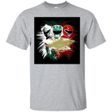 T-Shirts Sport Grey / Small White Green Red T-Shirt